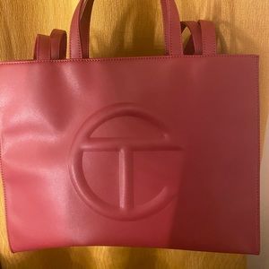 TELFAR OXBLOOD MEDIUM TOTE